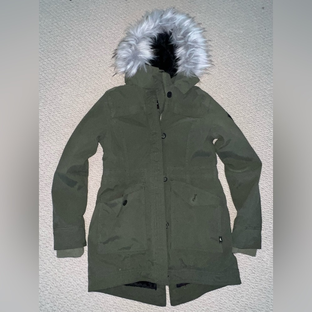 Hollister Faux-Fur-Lined Parka